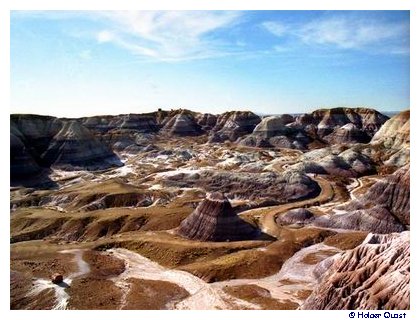 Blue Mesa, Petrified Forest Blue Mesa, Petrified Forest