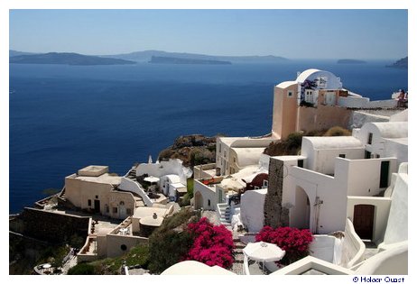 Oia bietet ein traumhaften Caldera Blick Oia bietet ein traumhaften Caldera Blick