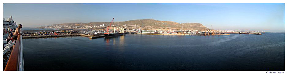 Hafen von Agadir von Bord der Mein Schiff