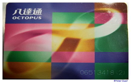 Octopus-Karte - Octopus-Card