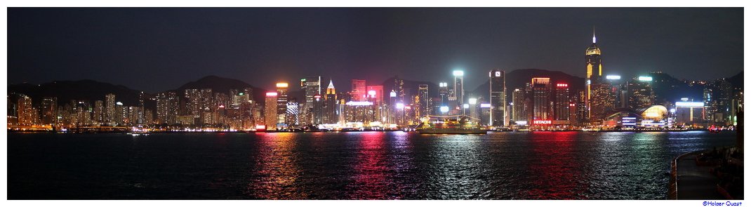 Skyline Hong Kong Island by night Skyline Hong Kong Island by night