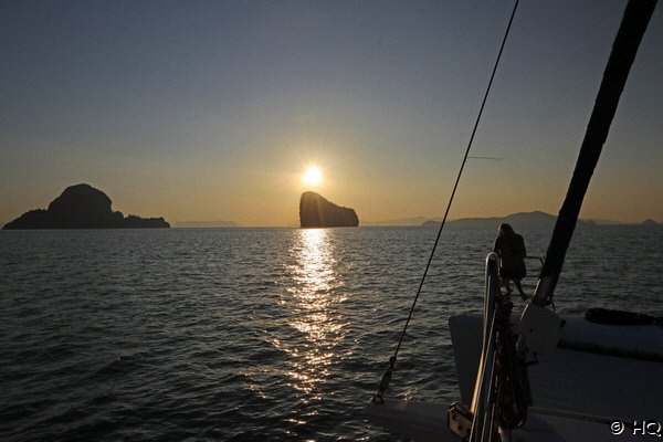 Sonnenaufgang Andaman See - Thailand Sonnenaufgang Andaman See - Thailand