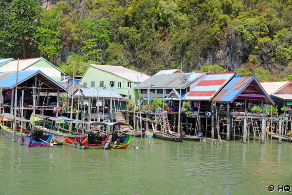 Fischerhäuser in Panyee Village auf Koh Panyee Fischerhäuser in Panyee Village auf Koh Panyee