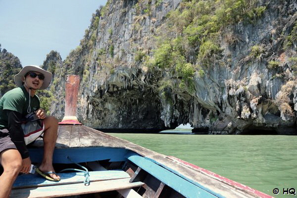 Mit dem Longtrail-Boot durch den Phang Nga Nationalpark Mit dem Longtrail-Boot durch den Phang Nga Nationalpark