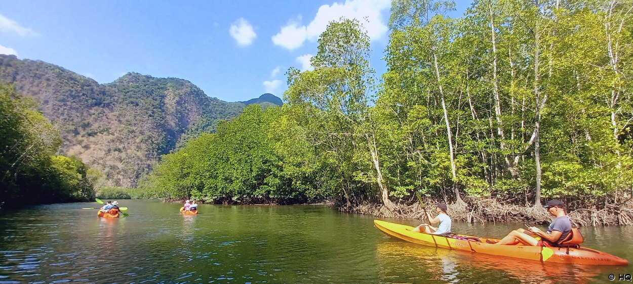 Kayaktour mit Seakayak Krabi - Thailand