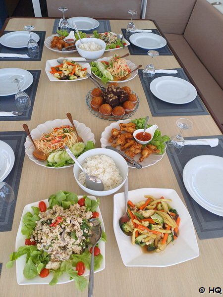 Sai hat wieder ein Lunch gezaubert