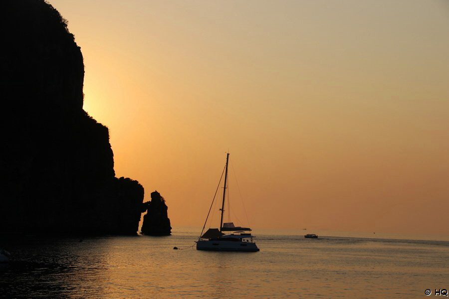 Sonnenuntergang Monkey Beach - Phi Phi Island