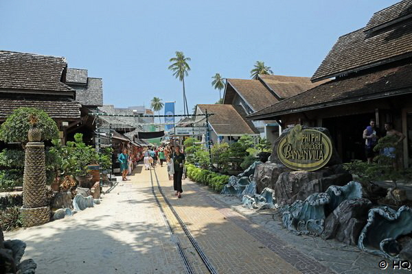 In den Gassen von Phi Phi Don