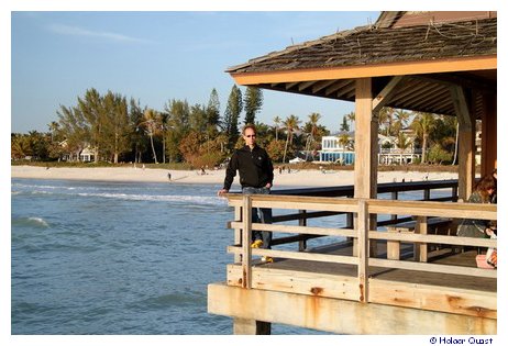 Holger auf der Naples Pier