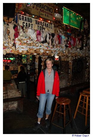 Ela in Captain Tony's Saloon Key West Ela in Captain Tony's Saloon Key West