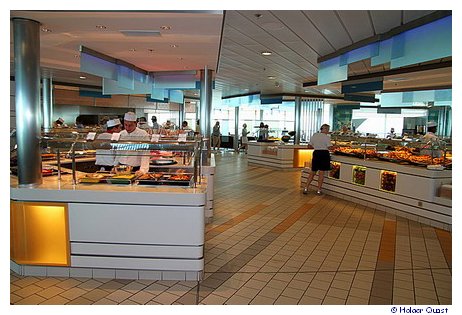 Oceanview Caf auf der Celebrity Equinox