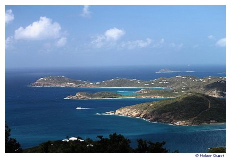 Buchten von St. Thomas vom Paradise Point Buchten von St. Thomas vom Paradise Point