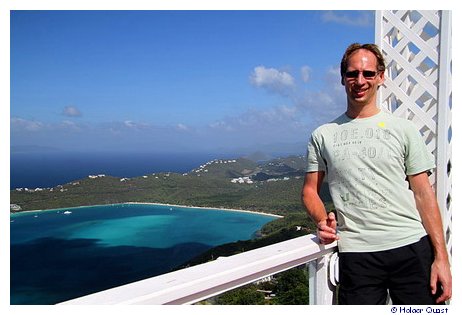 Holger vor der Magens Bay - St Thomas Holger vor der Magens Bay - St Thomas