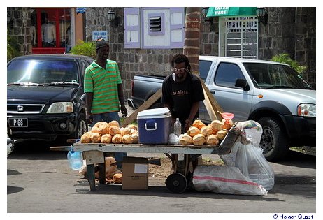 Straßenmarkt in Basseterre - St Kitts Straßenmarkt in Basseterre - St Kitts