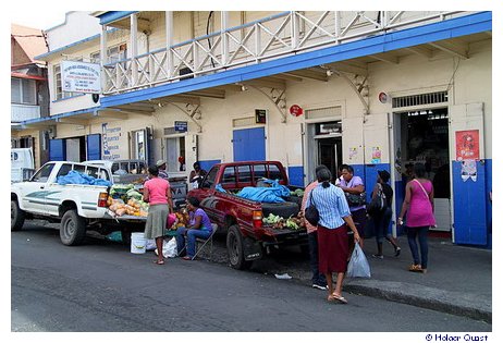 Wochenmarkt - Roseau - Dominica