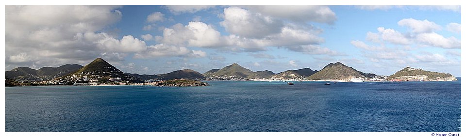 St Maarten vom Deck der Celebrity Equinox