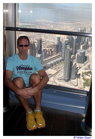 Holger auf dem Burj Khalifa Holger auf dem Burj Khalifa