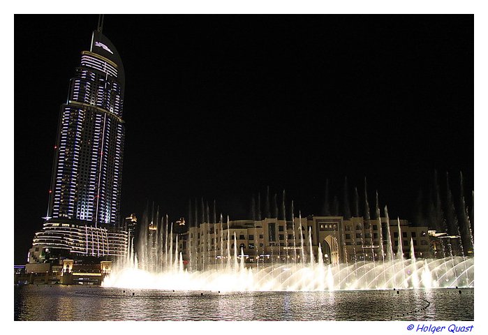 Dubai Fountain im Lake Dubai Dubai Fountain im Lake Dubai