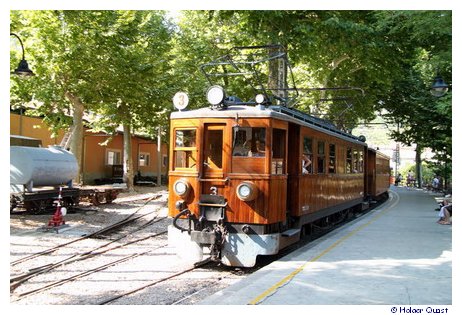 Roter Blitz - Tren de Soller - Mallorca