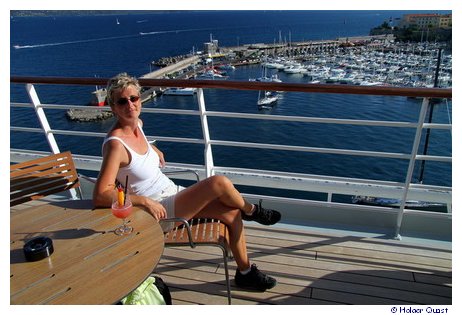 Ela an der Ocean Bar AIDAdiva