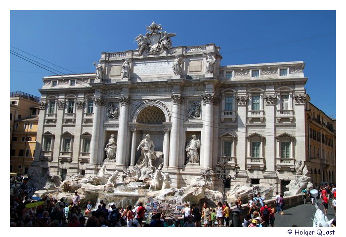 Trevi Brunnen - Fontana di Trevi - Rom