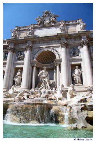 Trevi Brunnen - Fontana di Trevi - Rom
