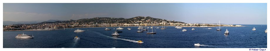 Bucht von Cannes - Cote d'Azur - Frankreich