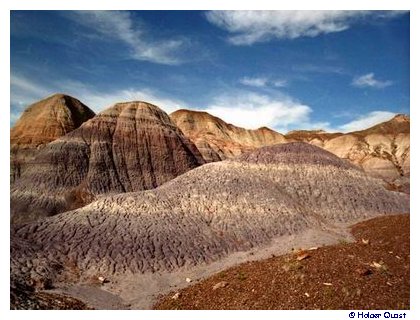 Blue Mesa, Petrified Forest Blue Mesa, Petrified Forest