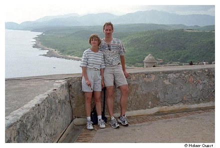 Ela und Holger auf El Morro