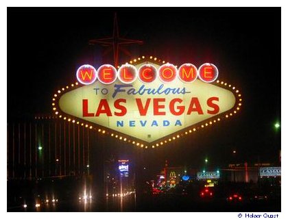 Das berhmte Las Vegas Schild