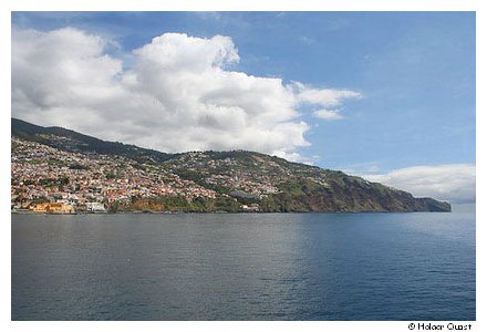 Anfahrt auf Funchal