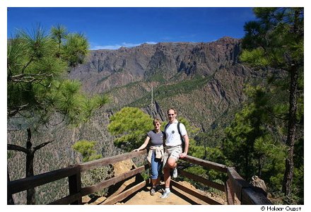 Mirador de las Chozas - La Palma Mirador de las Chozas - La Palma