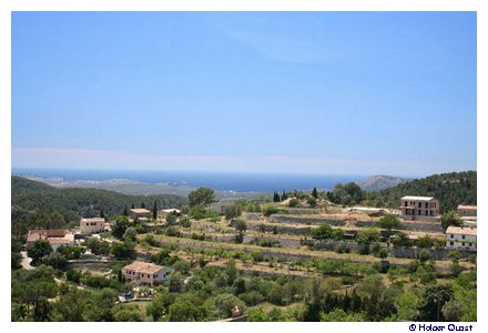Galilea mit Blick aufs Mittelmeer