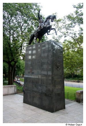 Denkmal im Cental Park - New York