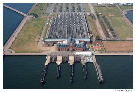 Jersey City - New York City aus der Luft Jersey City - New York City aus der Luft