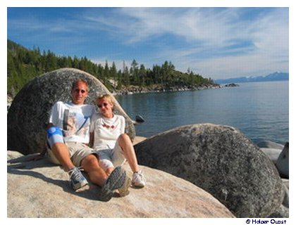 Strand am Lake Tahoe