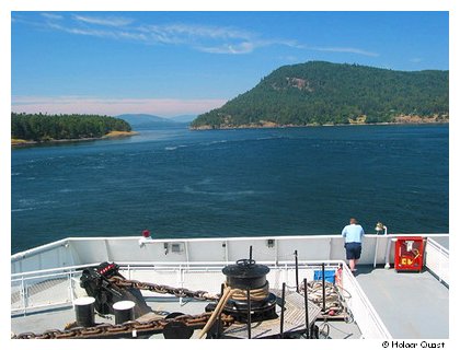 Gulf Islands in der Strait of Georgia