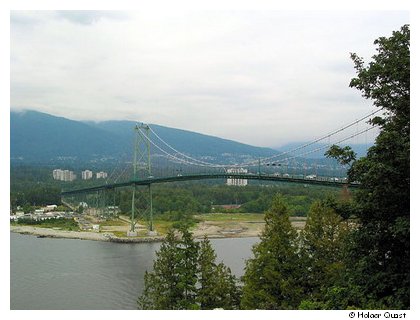 Lions Gate Suspension Bridge - Vancouver Lions Gate Suspension Bridge - Vancouver