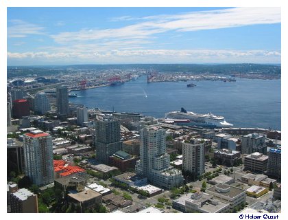 Blick von der Space Needle Blick von der Space Needle