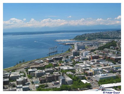 Blick von der Space Needle Blick von der Space Needle