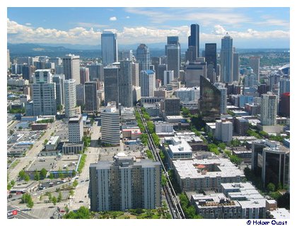 Blick von der Space Needle Blick von der Space Needle