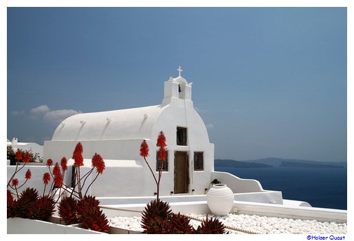 Kirche in Oia Santorini Kirche in Oia Santorini