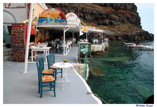 Sunset Taverne Ammoudi Santorini