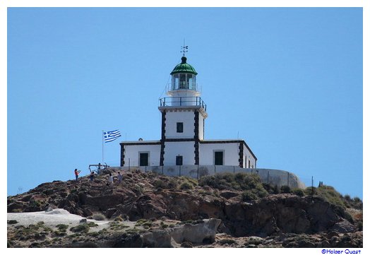 Leuchtturm von Santorini Lighthouse