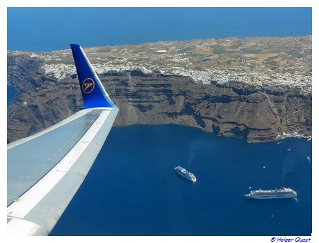 Luftaufnahmen Santorini