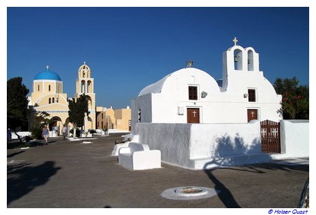 Kirchen in Oia - Santorini Kirchen in Oia - Santorini