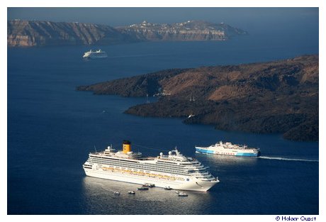 Santorini Caldera View