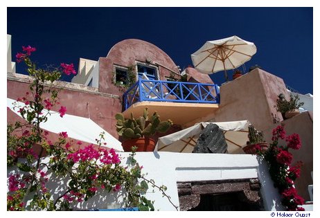 Oia ein Traum im Blau - Weiß Oia ein Traum im Blau - Weiß