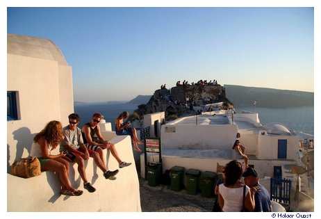 Sunset Show Oia Sunset Show Oia