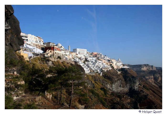 Thira aus der Seilbahn